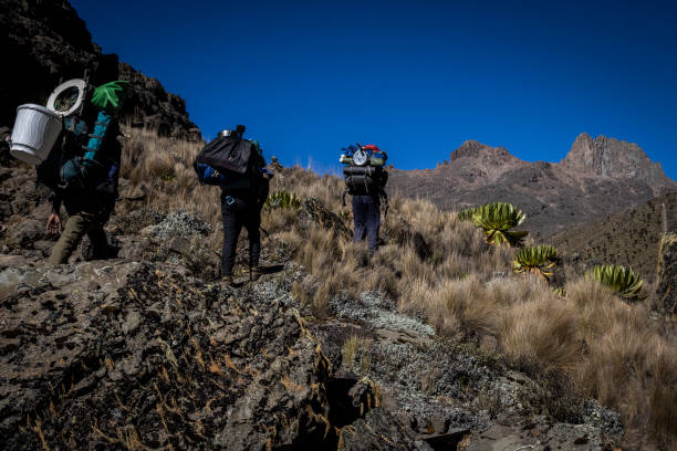 Climbing Mount Kenya