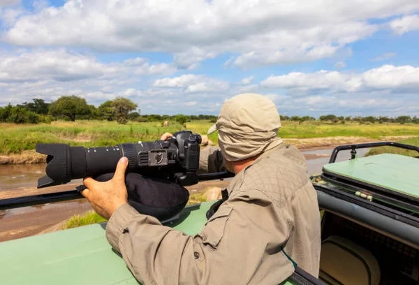 Photography Safari Booked Online Through Crystal Tours Kenya, Tanzania photography safari, morning game drives