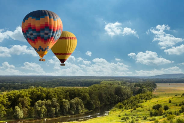 Hot air balloon_ amboseli Safari Booked Online Through Crystal Tours Kenya