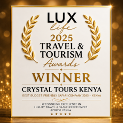 Crystal Tours Kenya has been recognized as the Best Budget-Friendly Safari Company 2026